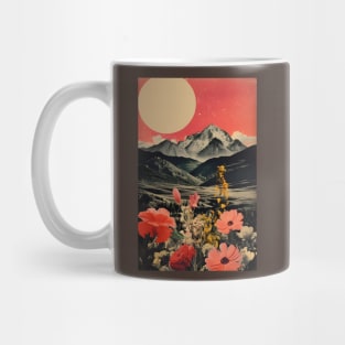 Nature's Timeless Beauty Vintage Aesthetic Art Mug